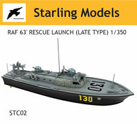 RAF 63' rescue launch late version 1/350
