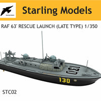 RAF 63' rescue launch late version 1/350