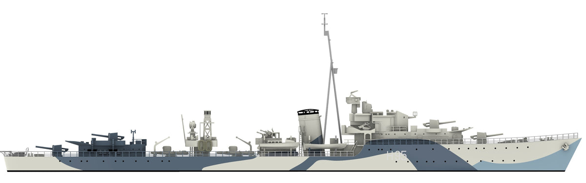 HMS Roebuck 1943