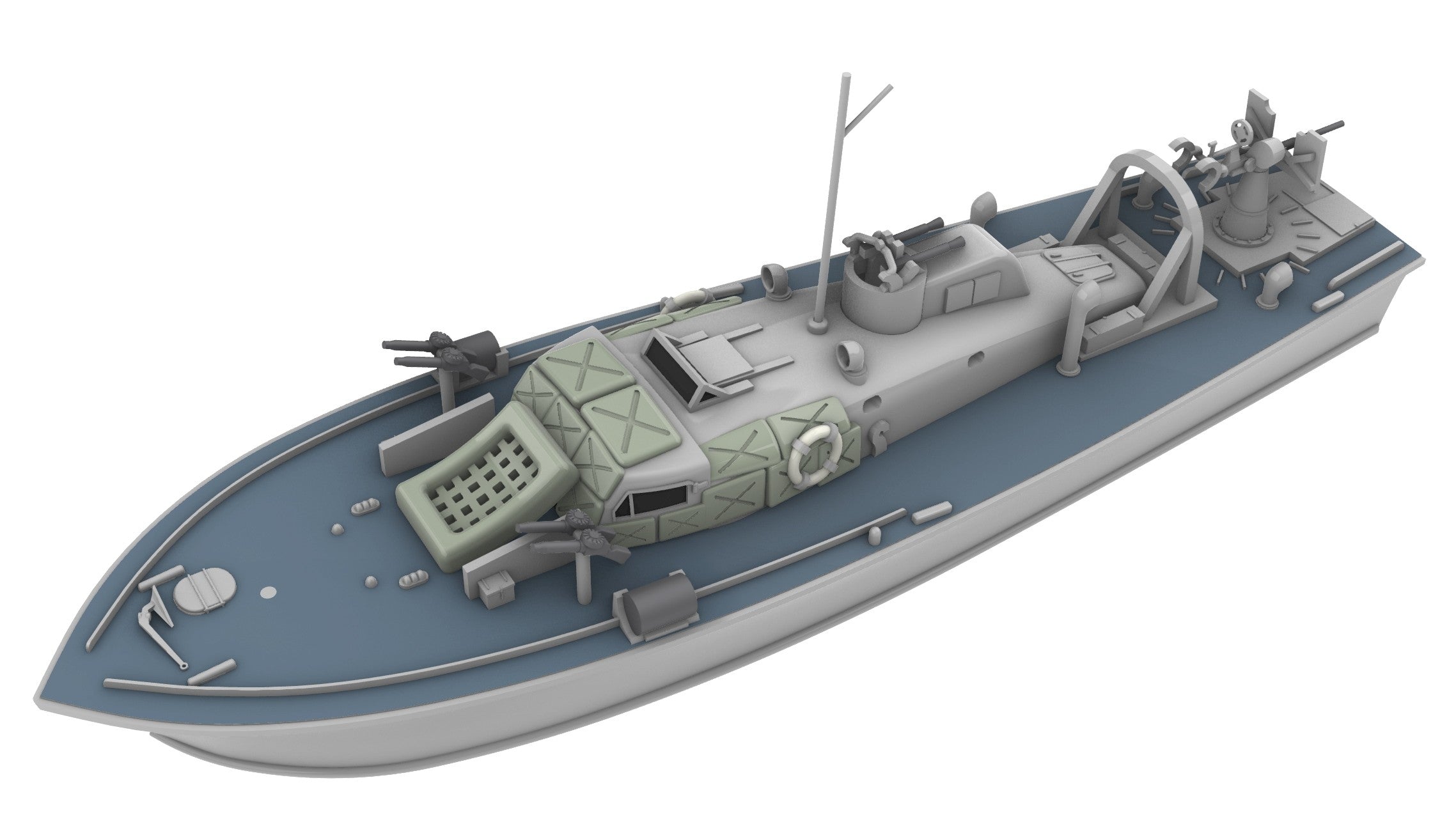 British Power Boat 63' MGB S-2 1944