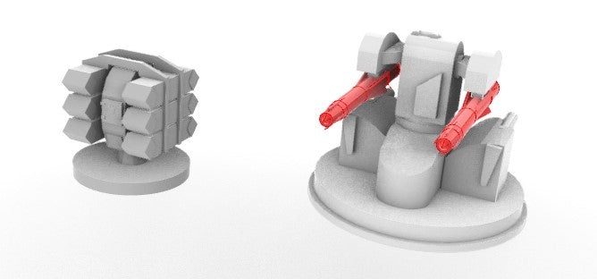 Sea dart and sea wolf missiles