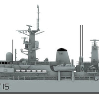 HMS Euryalus, Ikara Leander class frigate 1976