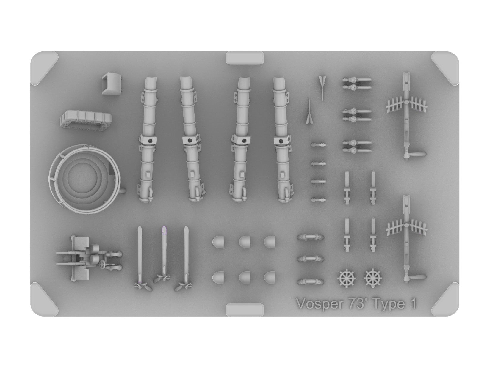 Vosper 73' MTB Type 1 1/350