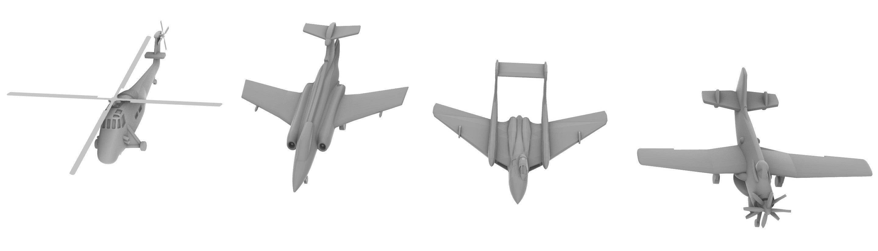 HMS Victorious 1/600 aircraft set late 1960's - 70's