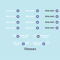 Wessex helicopter markings