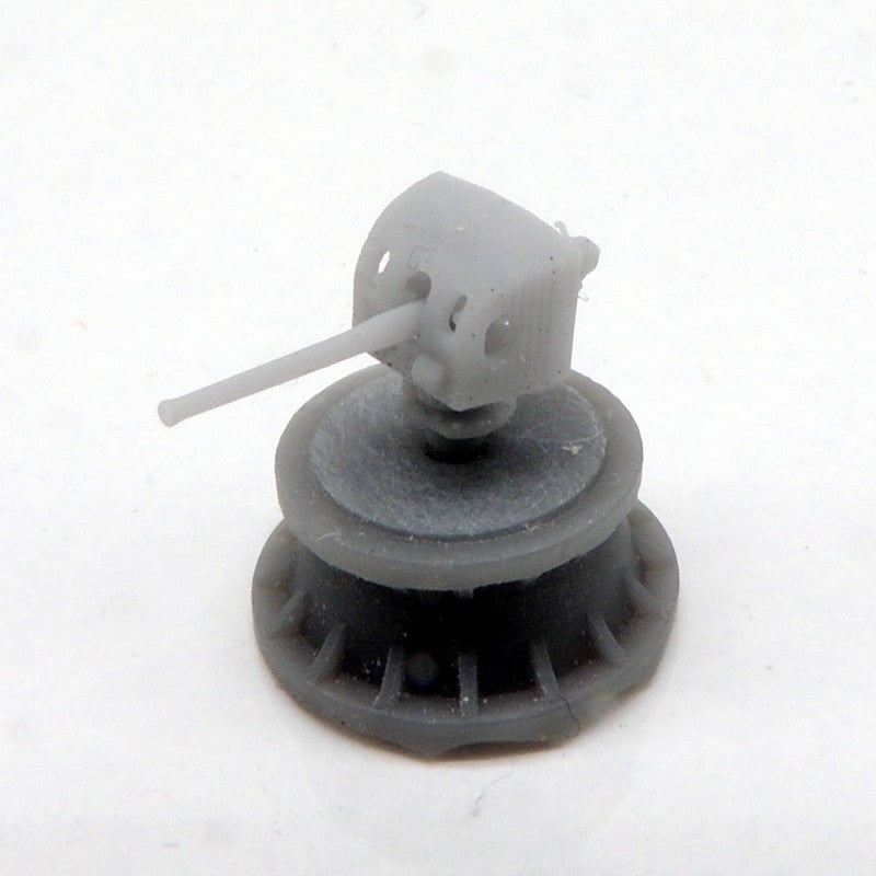 4in./50 cal gun on semi enclosed mount (x4)