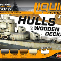 LifeColor Liquid Pigment Hulls & Wooden Decks set