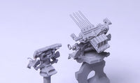1.1" / 75 cal quad aa guns with Mk 44 director
