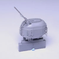 Russian AK-10 100mm / 70 cal single gun mount 1/350