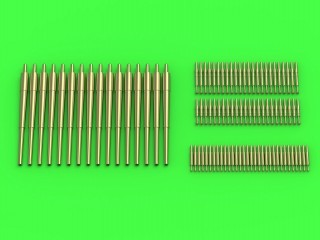 Brass Barrel set for Merit 1/350 HMS Ark Royal