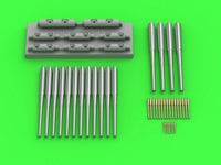 Brass barrel set for Hobby Boss Danton class battleships 1/350

