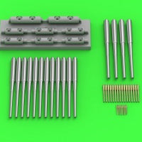 Brass barrel set for Hobby Boss Danton class battleships 1/350