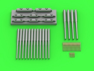 Brass barrel set for Hobby Boss Danton class battleships 1/350
