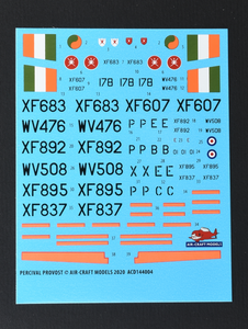 Percival Provost decals