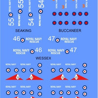 HMS Ark Royal aircraft wing decals