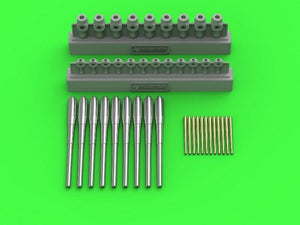 USS Alaska/Guam armament - 12in (9pcs), 5in (12pcs) barrels with resin mounts