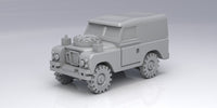 British Army landrover set 1/350
