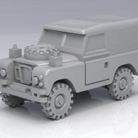 British Army landrover set 1/350