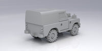 British Army landrover set 1/350
