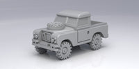 British Army landrover set 1/350
