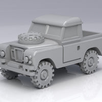 British Army landrover set 1/350