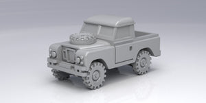 British Army landrover set 1/350