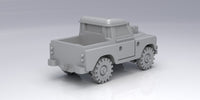 British Army landrover set 1/350
