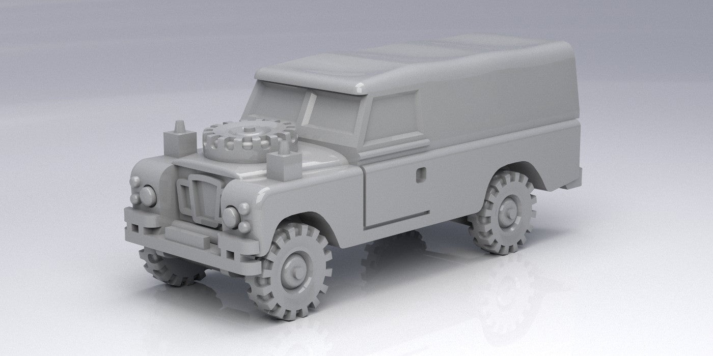 British Army landrover set 1/350