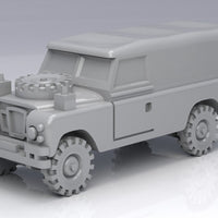 British Army landrover set 1/350