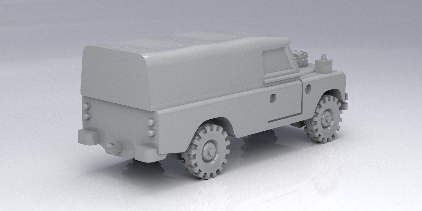 British Army landrover set 1/350