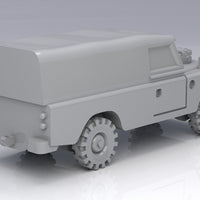 British Army landrover set 1/350