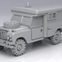 British Army landrover set 1/350