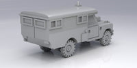 British Army landrover set 1/350
