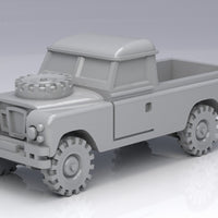 British Army landrover set 1/350