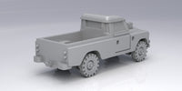 British Army landrover set 1/350
