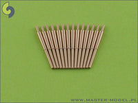 British 4in / 45 QF HA Mark XVI barrels x 14

