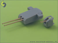 Italian cruiser Pola 1/350 brass barrels set
