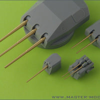 Scharnhorst 1/350 brass barrels set without blastbags