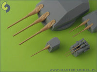 Scharnhorst 1/350 brass barrels set with blastbags
