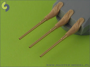 Scharnhorst 1/350 brass barrels set with blastbags