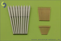 Italian battleship Roma 1/350 brass barrels set

