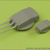 Italian battleship Roma 1/350 brass barrels set