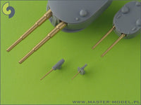 Imperial Russian battleship Borodino 1/350 brass barrels set
