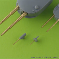 Imperial Russian battleship Borodino 1/350 brass barrels set