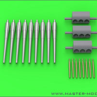 USS Indianapolis 1/350 barrels set (for Trumpeter)