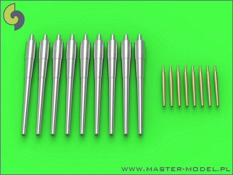 Master Barrel Master Barrel 1/350 USS Indianapolis brass barrels set ...
