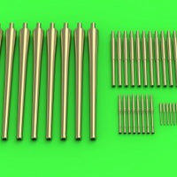 Italian cruiser Zara 1/350 brass barrels set