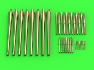 Italian cruiser Zara 1/350 brass barrels set