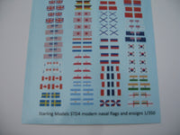 Modern naval flags and ensigns 1/350
