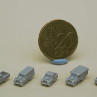 British Army landrover set 1/350
